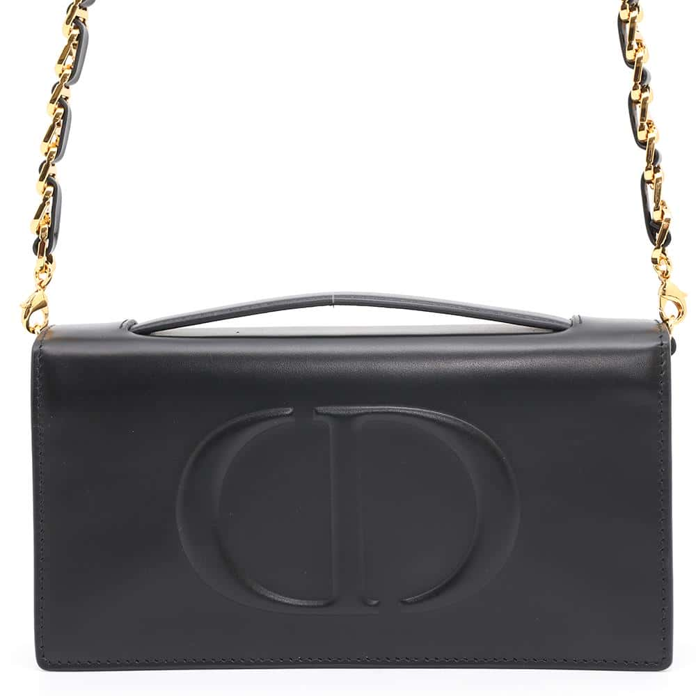 Dior CD Signature Mini Bag BlackS2209UMFV Calf Leather