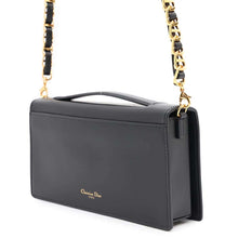 将图像加载到图库查看器中，Dior CD Signature Mini Bag BlackS2209UMFV Calf Leather
