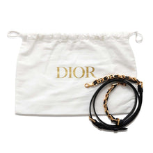 将图像加载到图库查看器中，Dior CD Signature Mini Bag BlackS2209UMFV Calf Leather
