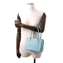 Load image into Gallery viewer, HERMES Plume Blue Atoll Swift Leather Size Mini
