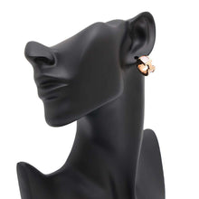 Load image into Gallery viewer, HERMES olympic ear cuff Size PM mauve pail Epsom Metal
