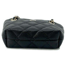 将图像加载到图库查看器中，CHANEL Matelasse ChainClutch Shoulder Bag BlackAP4422 Caviar Leather
