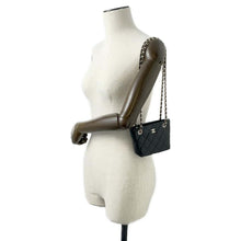 Load image into Gallery viewer, CHANEL Matelasse ChainClutch Shoulder Bag BlackAP4422 Caviar Leather
