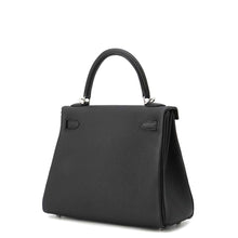 Load image into Gallery viewer, HERMES Kelly Retourne Black Togo Leather Size 25
