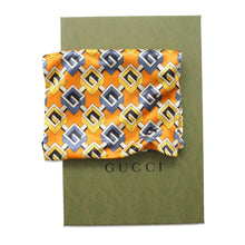 Load image into Gallery viewer, GUCCI Geometric G Travel Set Size S Yellow662431 Silk Viscose
