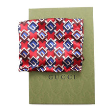 Load image into Gallery viewer, GUCCI Geometric G Travel Set Size M Red662431 Silk Viscose
