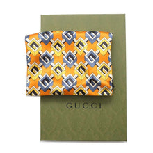 Load image into Gallery viewer, GUCCI Geometric G Travel Set Size M Yellow662431 Silk Viscose
