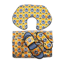 Load image into Gallery viewer, GUCCI Geometric G Travel Set Size L Yellow662431 Silk Viscose
