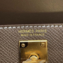 将图像加载到图库查看器中，HERMES Mini Kelly Do Etoupe Epsom
