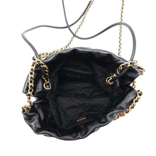 将图像加载到图库查看器中，CHANEL CHANEL22 Shoulder Bag BlackAS3980 Shiny Calf Leather Size Mini
