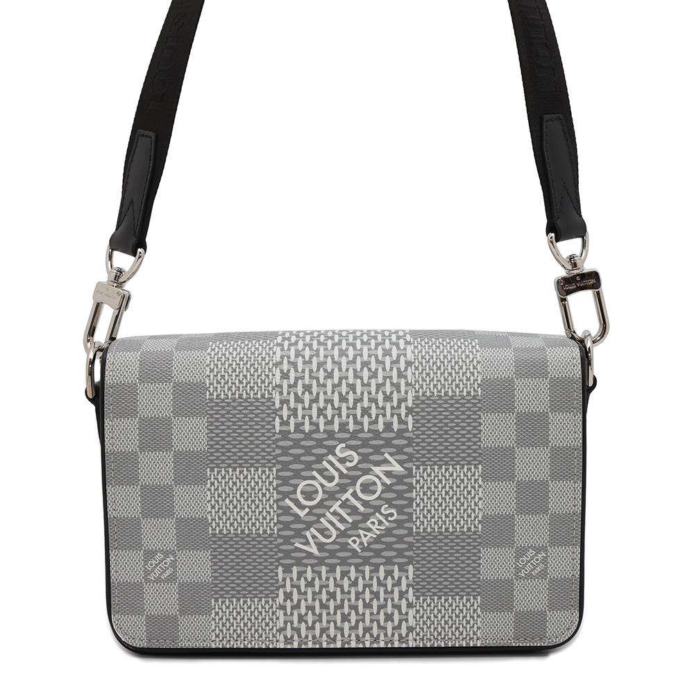 LOUIS VUITTON Studio messenger AntarcticaN50014 Damier Graphite3D