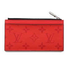 Load image into Gallery viewer, LOUIS VUITTON Coin card holder RougeM30829 Taigalama
