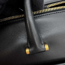 Load image into Gallery viewer, SAINT LAURENT PARIS Duffle Bowler Bag 2WAYHandbag Black533480 Leather
