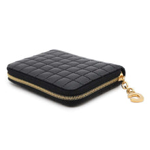 将图像加载到图库查看器中，CELINE CBag Charm Coin purse Black10B663BFL Leather
