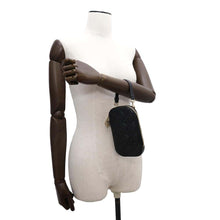 将图像加载到图库查看器中，Dior Lady Dior Phone Holder BlackS0872ONMJ Lambskin
