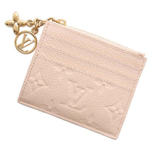 将图像加载到图库查看器中，LOUIS VUITTON Porto Carte Flora Shamalow PinkM83221 Monogram Empreinte Leather
