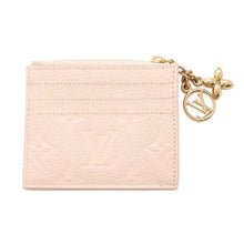 将图像加载到图库查看器中，LOUIS VUITTON Porto Carte Flora Shamalow PinkM83221 Monogram Empreinte Leather
