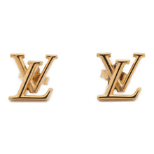 Load image into Gallery viewer, LOUIS VUITTON Boucles D&#39;oreilles LV Iconic GoldM00743 Metal
