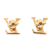 Load image into Gallery viewer, LOUIS VUITTON Boucles D&#39;oreilles LV Iconic GoldM00743 Metal
