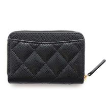 Load image into Gallery viewer, CHANEL Coin purse Matelasse CC Logo BlackAP0216 Caviar Leather
