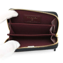 Load image into Gallery viewer, CHANEL Coin purse Matelasse CC Logo BlackAP0216 Caviar Leather
