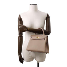 Load image into Gallery viewer, HERMES Kelly Retourne Etoupe Togo Leather Size 25
