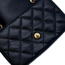 Load image into Gallery viewer, CHANEL Mini Matelasse Heart Bag CharmChainShoulder BlackAS3456 Lambskin
