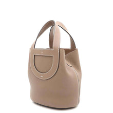 Load image into Gallery viewer, HERMES in-the-loop Tote Bag Etoupe Taurillon Clemence Swift Leather Size 18
