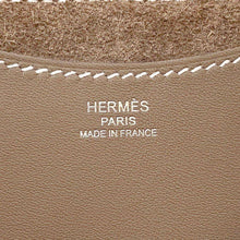 Load image into Gallery viewer, HERMES in-the-loop Tote Bag Etoupe Taurillon Clemence Swift Leather Size 18
