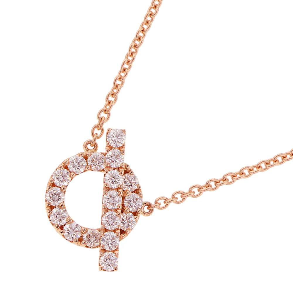 HERMES Pendant 《Finesse》H219315B 00 18K Pink Gold