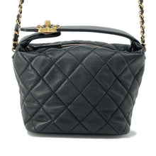 Load image into Gallery viewer, CHANEL 19 Matelasse Small Hobo Bag BlackAS1745 Lambskin
