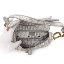 Load image into Gallery viewer, Dior Oblique Saddlebag GrayM0446CRIW Canvas
