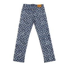 Load image into Gallery viewer, LOUIS VUITTON Monogram Pointillism Pattern Denim Pants Size 28 Navy1ABJMJ Cotton98% Polyurethane2%
