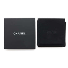 将图像加载到图库查看器中，CHANEL Star Earrings Gold Metal Rhinestone
