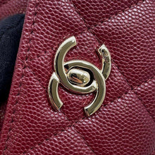 将图像加载到图库查看器中，CHANEL Coco Handle 2WAY Handbag BordeauxAP4245 Caviar Leather Size micro
