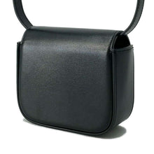 Load image into Gallery viewer, CELINE Mini Claude Shoulder Bag Triomphe Black10I513 Shiny Calf Leather Size Mini
