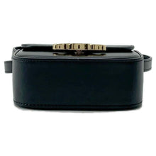 将图像加载到图库查看器中，CELINE Mini Claude Shoulder Bag Triomphe Black10I513 Shiny Calf Leather Size Mini
