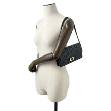 Load image into Gallery viewer, FENDI Shoulder Bag Black8M0498 Leather
