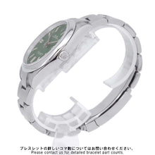 将图像加载到图库查看器中，ROLEX Oyster Perpetual W41mm Stainless Steel Green Dial124300
