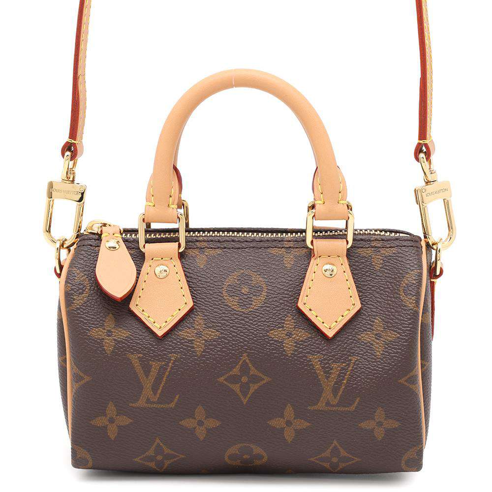 LOUIS VUITTON Nano Speedy BrownM81085 Monogram