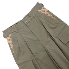 Load image into Gallery viewer, GUCCI Cargo shorts Size Chronomat 44 Khaki742784 Cotton70%  Polyester30%
