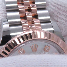 将图像加载到图库查看器中，ROLEX Lady-Datejust W28mm Stainless Steel K18PG Mother of Pearl Dial279171NG
