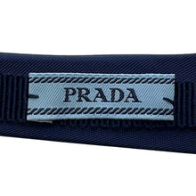 将图像加载到图库查看器中，PRADA Re-Nylon Headband Navy Nylon
