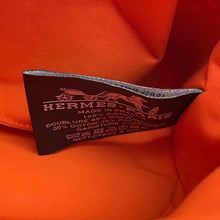 将图像加载到图库查看器中，HERMES Bolide Pouch Orange Canvas Size Mini
