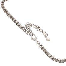 将图像加载到图库查看器中，CHANEL Heart/CC Logo Choker NecklaceABB614 MetalRhinestone Faux Pearl
