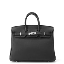 将图像加载到图库查看器中，HERMES Birkin Black Togo Leather Size 25
