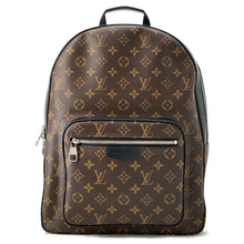 将图像加载到图库查看器中，LOUIS VUITTON Josh Bordeaux/NoirM41530 Monogram Macassar Canvas
