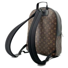 将图像加载到图库查看器中，LOUIS VUITTON Josh Bordeaux/NoirM41530 Monogram Macassar Canvas
