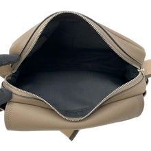 Load image into Gallery viewer, LOEWE military messenger bag Brown/Beige313.53BU20 Leather Size XS
