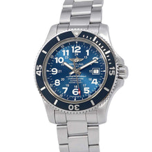 将图像加载到图库查看器中，BREITLING Superocean2 W44mm Stainless Steel Blue DialA17392D8/C910
